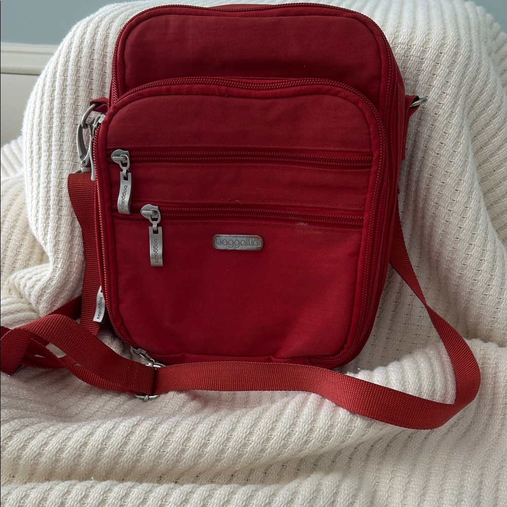 Baggallini Red Crossbody Bag